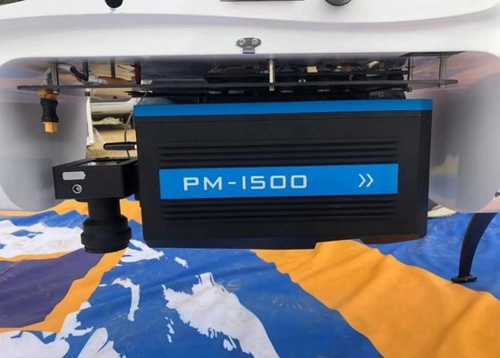 radar à laser intégré du système de cartographie d'UAV de long terme de 1500m PM-1500 traçant l'équipement