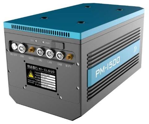 système mobile PM-1500 PRR100-2000kHz de radar à laser de la haute précision 4.4kg