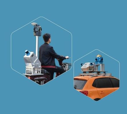 Système de cartographie de mobile de radar à laser de 30MP Camera HiScan-C