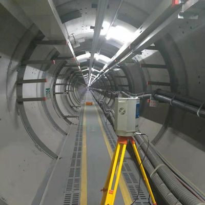 balayage terrestre de laser de poids léger de gamme de 1200m dans la construction HS1200