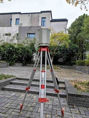 équipement à haute fréquence d'enquête du laser 3D du scanner HS650i de chantier de construction de 500kHz IP64