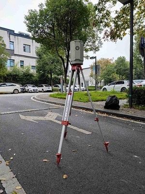 Scanner de construction 1.5m-650m de laser de l'écho multi 3D de HS650i pour la modélisation de sous-station