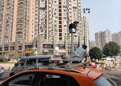 équipement mobile de système HiScan-C de radar à laser d'exactitude de 5mm@40m pour l'enquête d'ingénierie