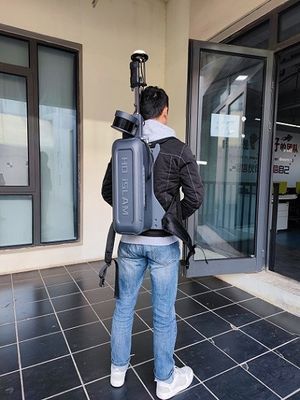 3D radar à laser tenu dans la main HiSLAM pour l'espace intérieur balayant et modelant