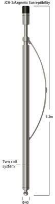 Susceptibilité magnétique de notation d'outil de bobine de 10-10000×10-4 SI deux avec 5% F.S Resolution
