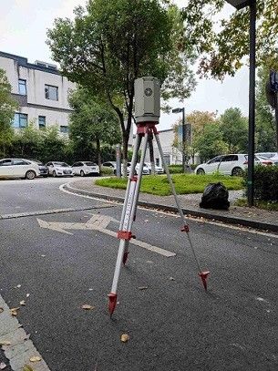 Scanner de construction 1.5m-650m de laser de l'écho multi 3D de HS650i pour la modélisation de sous-station