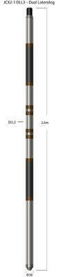 Acier inoxydable Laterolog de double sonde de l'exactitude 5% de la contre- gamme 0-10KΩm